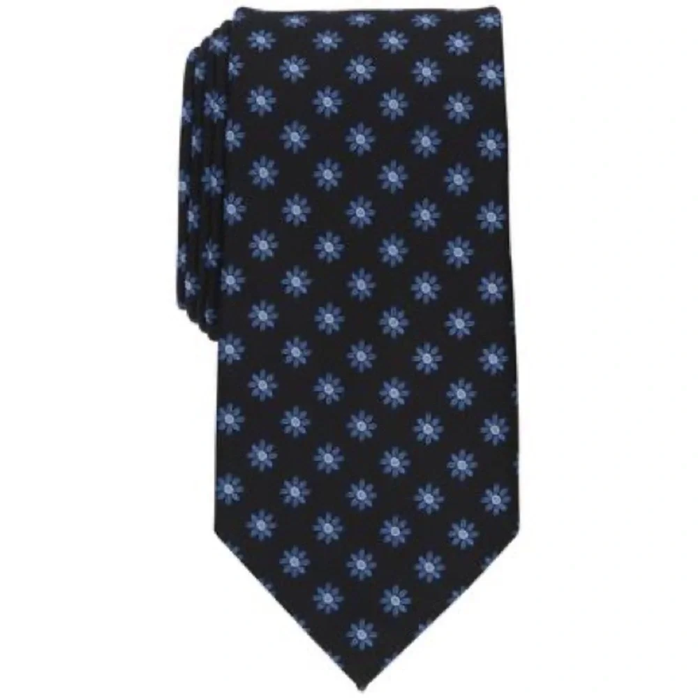 Club Room Men's Ridgeway Tie Navy OS B4HP